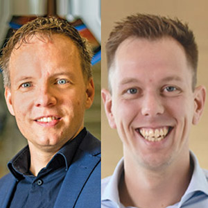 Arjen Vos, Director Strategy & Development, Allart van de Schootbrugge, Account Manager, AWL