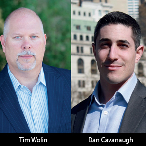 Tim Wolin, Founder and Dan Cavanaugh, CEO and President, Wolin Design Group